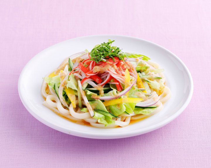 Udon noodle salad